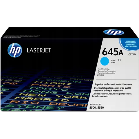 Toner Hp C9731A niebieski (cyan) – zdjęcie 2