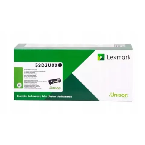 Toner Lexmark 58D2U00 czarny (black) – zdjęcie 2