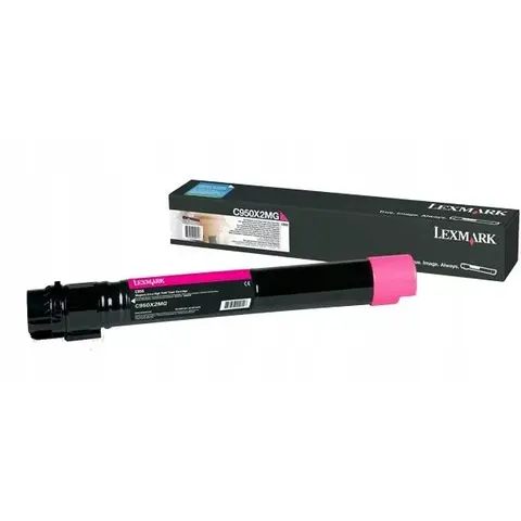 Toner Lexmark C950X2MG czerwony (magenta) – zdjęcie 2