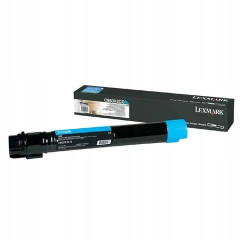 Toner Lexmark C950X2CG niebieski (cyan) – zdjęcie 2