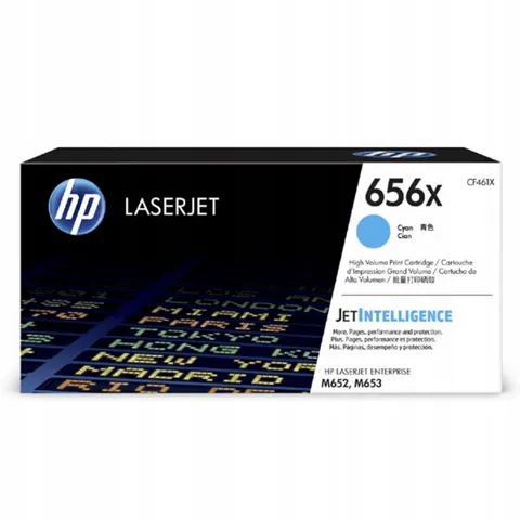 Toner Hp 656X CF461X niebieski (cyan) – zdjęcie 2