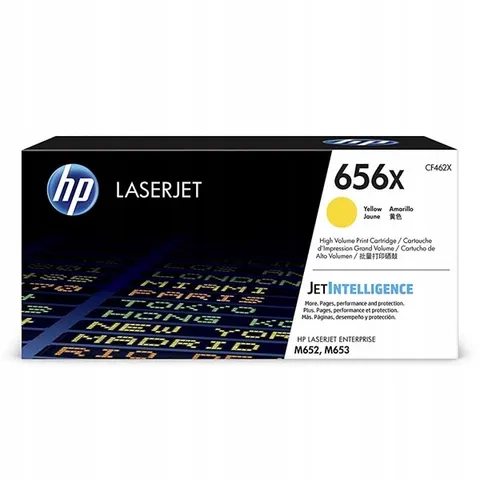 Żółty toner Hp 656X CF462X – zdjęcie 2