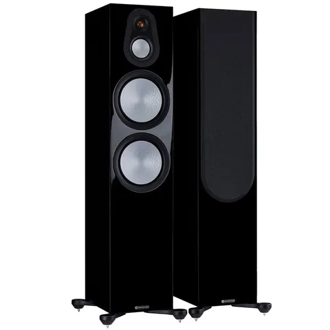 Monitor Audio Silver 500 7G Kolumna Podłogowa Black Gloss – zdjęcie 2