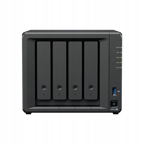 Synology Nas DS925+ Amd Ryzen V1500B Processor frequency 2.2 GHz – zdjęcie 2