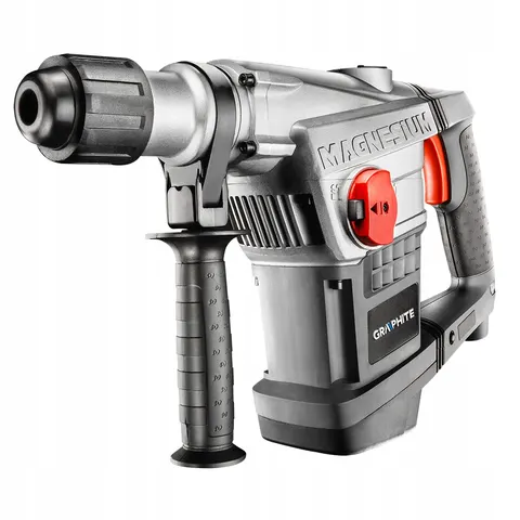 Młot udarowy SDS Max 1250W, walizka GRAPHITE – zdjęcie 3