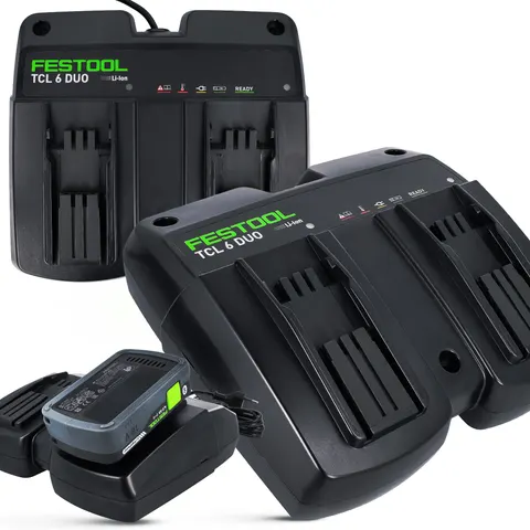 Szybka ładowarka Tcl 6 Duo Festool – zdjęcie 3