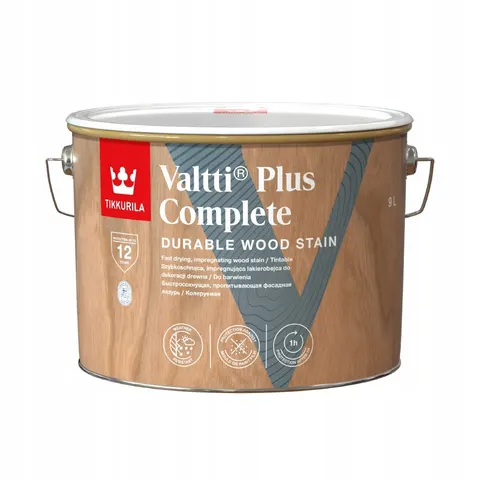 Lakierobejca Tikkurila Valtti Plus Complete 9L – zdjęcie 2