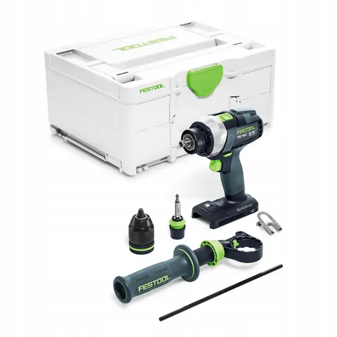 Wiertarko-wkrętarka udarowa Festool Tpc 18/4 Basic (577053) – zdjęcie 5