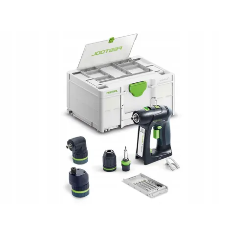 Wiertarko-wkrętarka 18V Festool C 18 Basic-Set Systainer 578831 – zdjęcie 2
