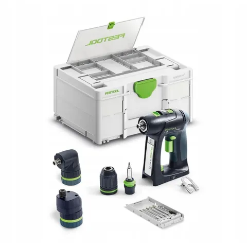 Wiertarko-wkrętarka 18V Festool C 18 Basic-Set Systainer 578831 – zdjęcie 3
