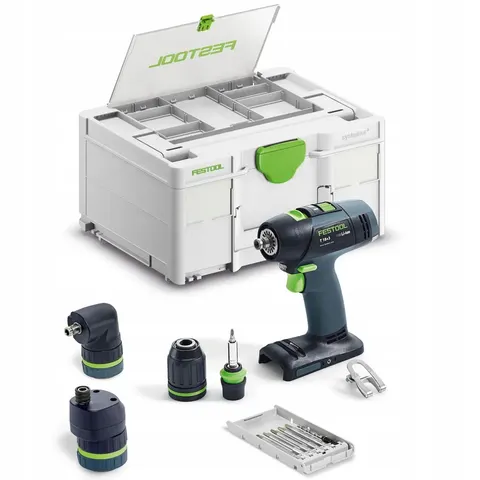 Festool 578828 T 18+3-Basic-Set Wiertarko-wkrętarka – zdjęcie 4