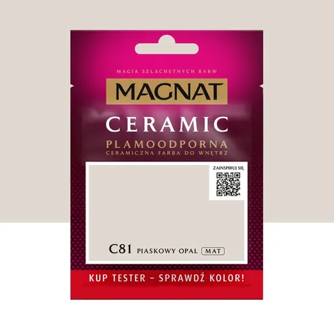 Tester farby Magnat Ceramic piaskowy opal 30 ml – zdjęcie 2