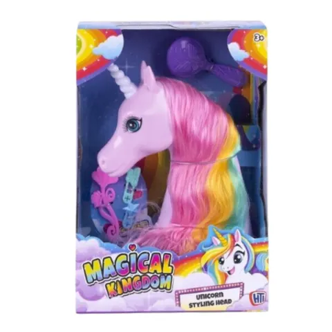 Magical Kingdom Unicorn Styling Head - White – image 4