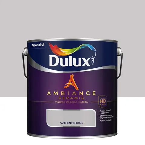 Farba Dulux Ambiance Ceramic authentic grey 2,5 L – zdjęcie 2