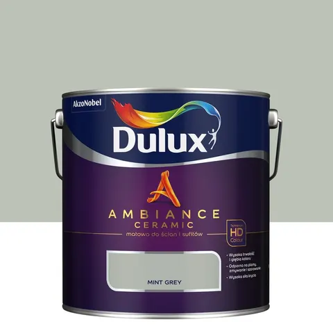 Farba Dulux Ambiance Ceramic mint grey 2,5 L – zdjęcie 2