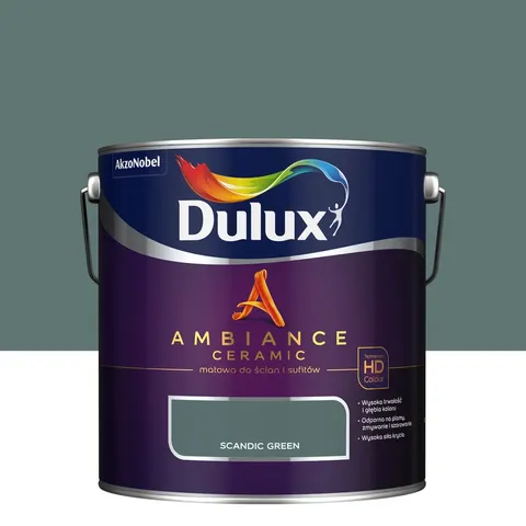 Farba Dulux Ambiance Ceramic Scandic green 2.5 l – zdjęcie 2
