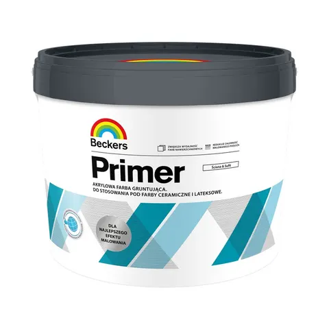 Farba gruntująca DESIGNER PRIMER 10 l BECKERS – zdjęcie 2