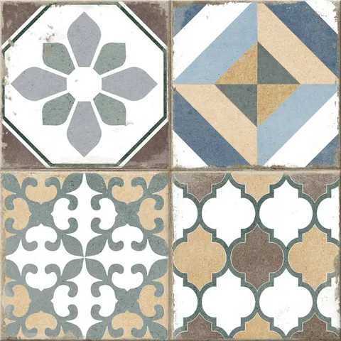 Gres szkliwiony Sidro 42x42 Cersanit – MULTICOLOUR – zdjęcie 2