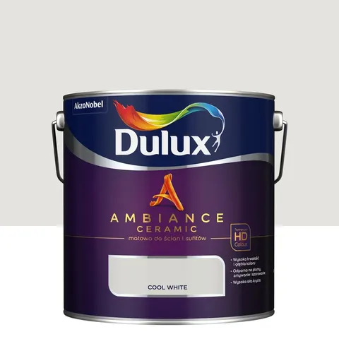 Farba Dulux Ambiance Ceramic Cool white 2.5 l – zdjęcie 2