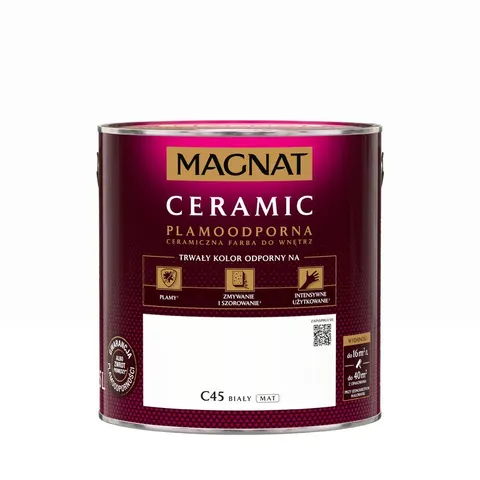 Farba Magnat Ceramic Biały 2.5 l – zdjęcie 2