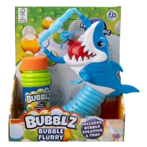Bubblz Shark Flurry Bubble Solution – Assorted – image 2