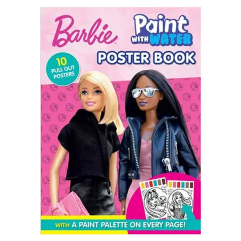 Barbie Paint With Water Poster Book – image 2