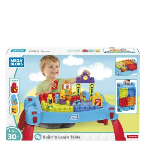 Fisher-Price Mega Bloks Build & Learn Activity Table – image 2