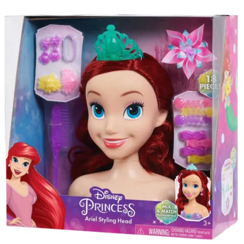 Disney Princess Ariel Styling Head Playset – image 2