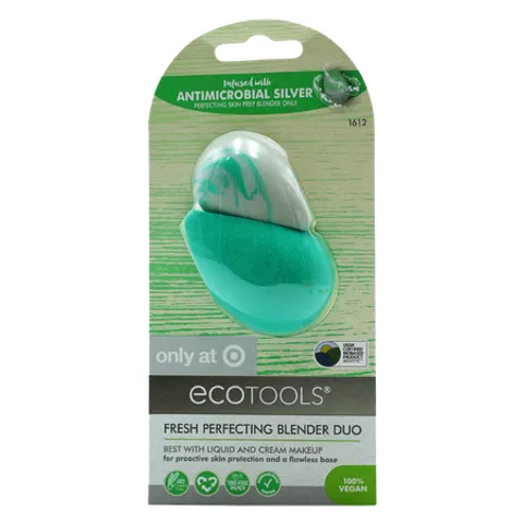 EcoTools Fresh Perfecting Blender Duo Makeup Sponges – 2 Pcs – image 2