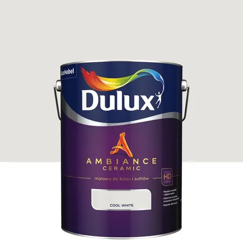 Farba Dulux Ambiance Ceramic cool white 5l – zdjęcie 2