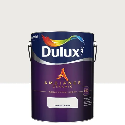 Farba Dulux Ambiance Ceramic neutral white 5l – zdjęcie 2