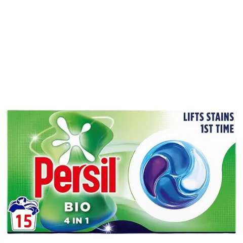 Persil Bio 4-in-1 Laundry Detergent Capsules - 15 Pcs – image 2