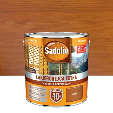 Sadolin Lakierobejca Extra mahoń 2,5 l – zdjęcie 2