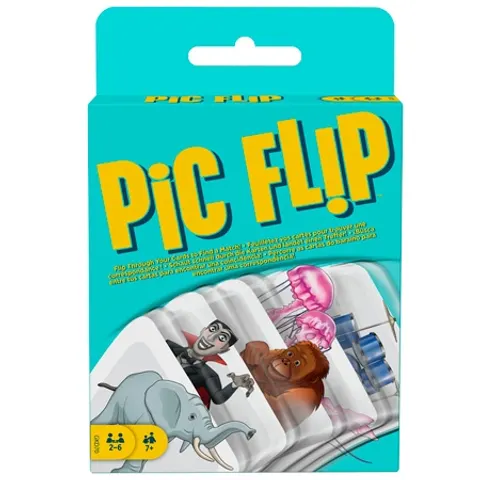 Mattel Games Pic Flip Card Game – image 3