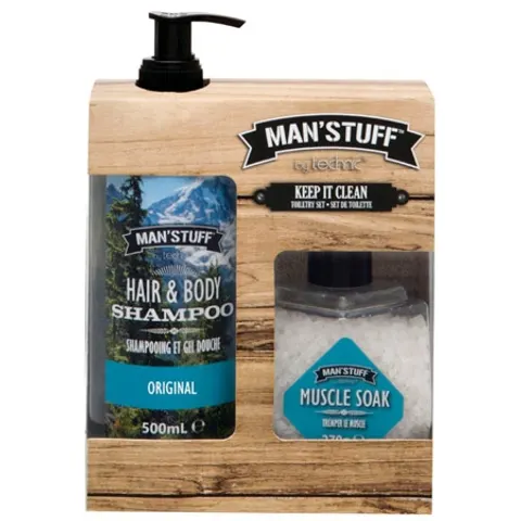 Man'Stuff Keep It Clean Bath Set – image 2