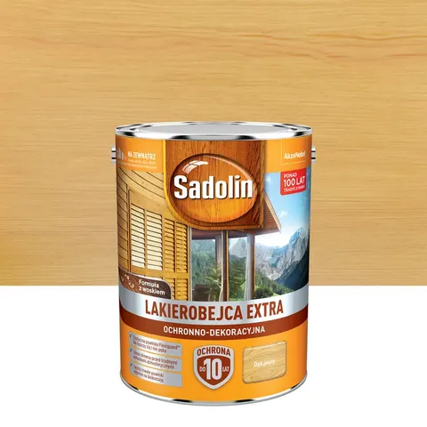 Sadolin Lakierobejca Extra dąb jasny 5 l – zdjęcie 2