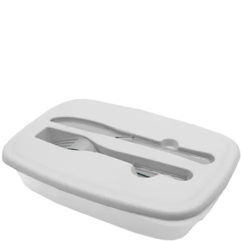 Function Lunch box with cutlery – image 2