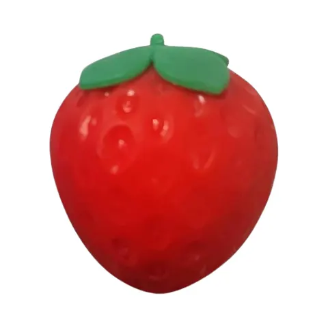 Strawberry Squishy Squeeze Toy – 6 × 8 cm – image 2