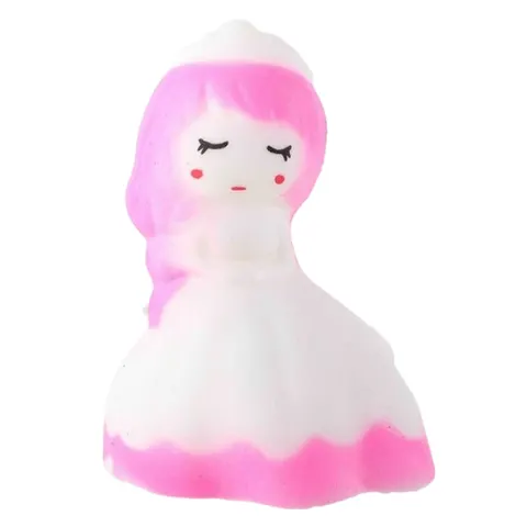 Soft Squishy Princess Decompression Squeezy Toy - 10 cm - Assorted – image 2