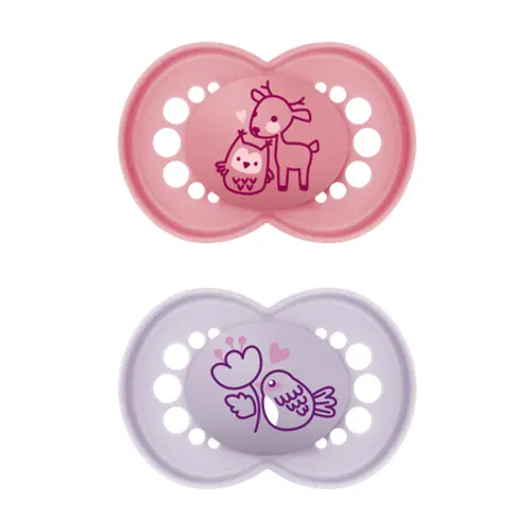 MAM Original Deer & Bird Design 6m+ Pacifier – 2 pcs – image 2