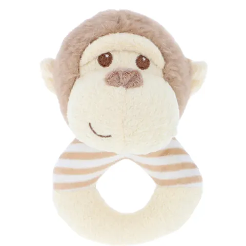 Keel Toys Keeleco Marcel Monkey Ring Rattle – 14 cm – image 2