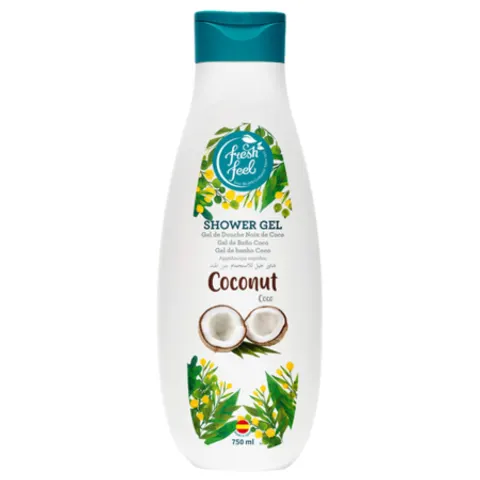 Fresh Feel Coconut Shower Gel – 750ml – image 2