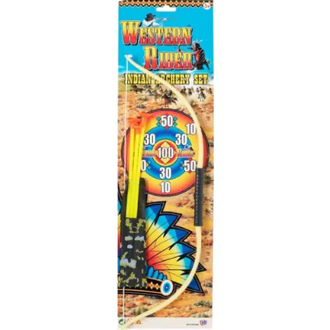 Western Rider Indian Archery Bow & Arrow – image 2