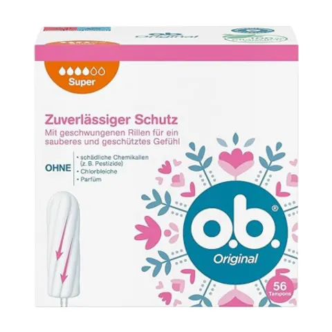 O.B. Original Super Tampons - 56 pcs – image 2