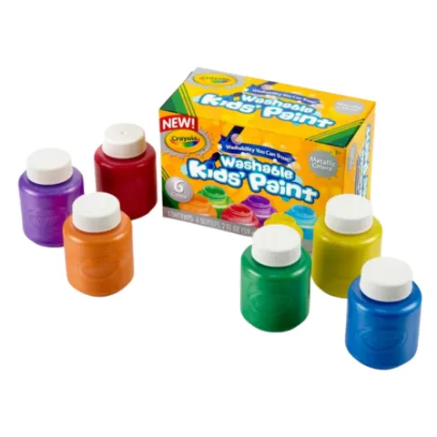 Crayola Washable Metallic Paints - 6 pcs – image 2