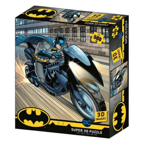 DC Batman Batcycle 500pcs Puzzles - 3D Effect – image 3