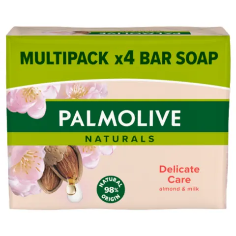 Palmolive Almond Soap Bar - 4 pcs – image 2