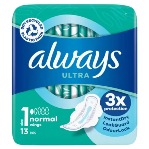 Always Ultra Normal Plus Size 1 - 13 pcs – image 2