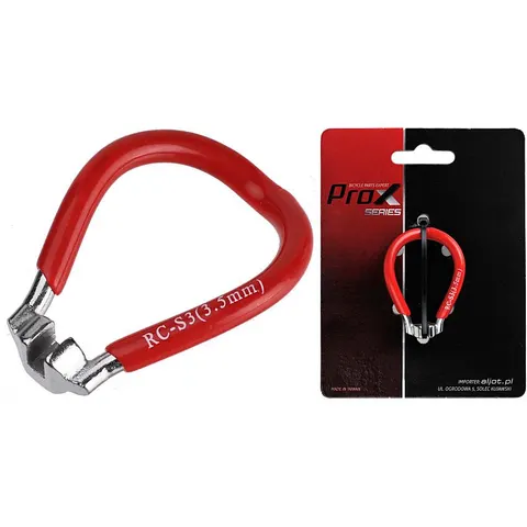Klucz Prox do szprych 3.5 mm czerwony – zdjęcie 3