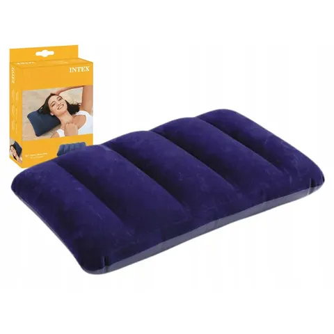 Poduszka pompowana niebieska 68672 Intex – zdjęcie 3